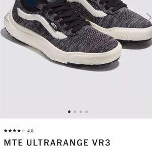 Vans MTE Ultrarange VR3 Black and White Athletic Shoes